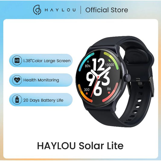 Haylou Solar Lite Noir smart watch