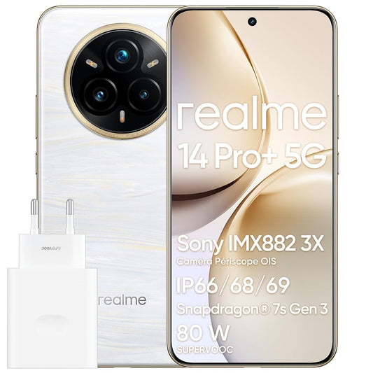 REALME 14 PRO+ 12/256  جديدة في العلبة (غير مفتوحة من قبل)
